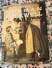 Norman Rockwell Book VG PLUS CONDITION Hardcover LG 15x11  US OBO  picture