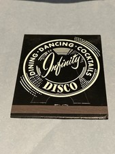 🔥🔥   Rare Full Giant Feature Matchbook - Infinity Disco & Dancing Minnesota 🔥 picture