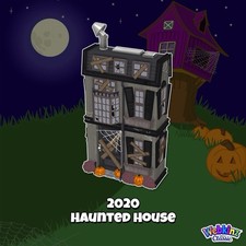 Webkinz Retired Haunted House Big City Halloween Building Creepy Scary Spooky picture