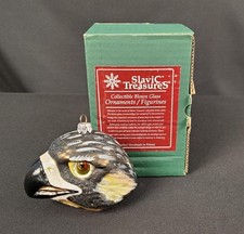 Slavic Treasures FALCON HEAD Christmas Ornament 00-198-A  Made in Poland picture