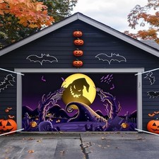 13x6ft Nightmare Before Christmas Garage Door Decorations Nightmare Before Chris picture