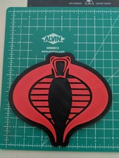 GI Joe Cobra Commander 3D printed display logo wall mount picture