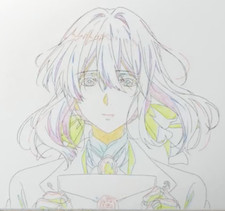 Kyoto Animation VIOLET EVERGARDEN Staff Hand-drawn Douga Genga Art Set RARE JP picture