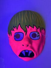 Plastic Mask Halloween Ben Cooper Vtg Vampire Black Light Monster Rare Ed Roth picture