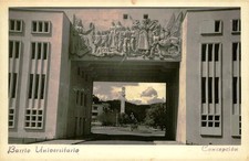 Concepción Chile Barrio Universitario Real Photo Postcard RPPC picture