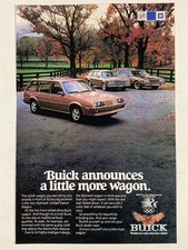 1983 Buick Skyhawk  Station Wagon Print Ad A Little More picture