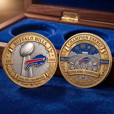 Buffalo Bills 2026 Fantasy Commemorative Coin Bills Mafia Football Team Fan Gift picture
