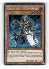 Aleister the Invoker SHVA-EN040 Secret Rare Yu-Gi-Oh 1st Edition LP picture