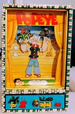Vintage 1980 Popeye Dancing Music Box Jewelry Drawer King Features WORKS  picture