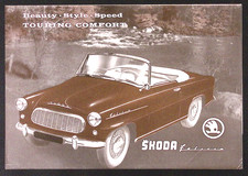 1961 Skoda Octavia Touring Comfort Symbol of Reliability Auto Brochure picture