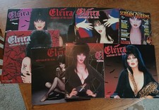 Elvira Mistress Dark Vintage Calendars + Scream Queens #33 Pre-owned LOT *READ* picture