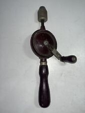 Vintage Stanley Hy-Lo Drive Hand Drill No. 611A Heavy Duty Tool Made in USA picture