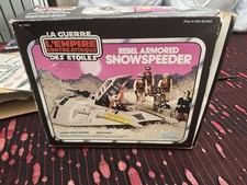 Vintage Star Wars ESB Rebel Snow speeder Luke Skywalker Unused Bi Logo Box Vader picture