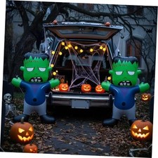VioraWhite Pcs Halloween Inflatable Decorations PVC 3.6 Ft Inflatable Green 2 picture