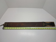 Vintage Leather Barber Shop Strop Spartanburg South Carolina SC Made In USA picture