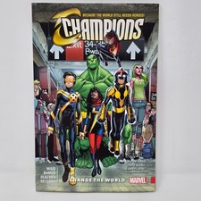 Marvel Champions Change The World Graphic Novel Trade Paperback 2017 Waid Ramos picture