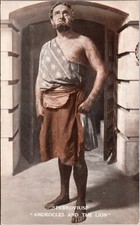Androcles & the Lion Play Postcard - Wallack's Theatre New York c. 1915 picture