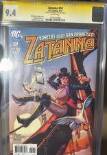 Zatanna 12 DC Comics 2011 1st appearance Backslash Signed CGC 9.4 picture