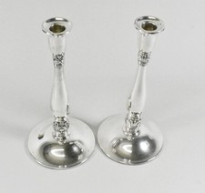 Royal Danish By International Silver Sterling Candlesticks, Sold As Pair picture