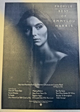 1979 Vintage Advertisement Album Best of Emmylou Harris picture