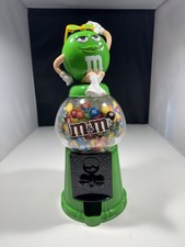 M&M's Ms.Green Character Candy Dispenser Gumball Machine Collectible 2006 picture