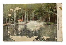 Shoot-the-Chutes Lake Lodore~ Carbondale Pennsylvania PA~ Antique 1900s Postcard picture