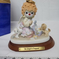 Precious Moments An Angel In Disguise 4001573 Limited Edition Figurine 2004 picture