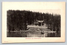 Vintage Holmenkollen Peisestuen Norway Postcard, M. & Co. Undivided Back c.1900 picture