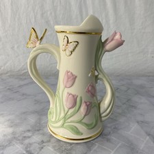 Blooming Butterflies Lenox Pitcher Preowned In Great Condition No Chips picture