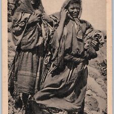 c1930s Libya Bedouin Arab Women Smile Young Lady Girl Libia Nogare Armetti A191 picture