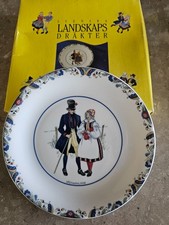 Vintage Sweden Rorstrand Jamtland motive Plate New picture