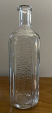 Vintage Medicine Bottle Dr. Peter Fahrney Sons apothecary old time cure Chicago picture