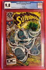 Superman: The Man Of Steel #18 DC Comics 12/92 Fifth Printing  CGC-9.8 DC Logo picture