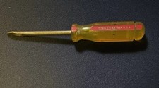 Vintage Well Worn Stanley 64-864 Flathead Screwdriver Made In USA  picture