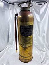 Antique Badger's Brass Fire Extinguisher 2.5 Gallon 24