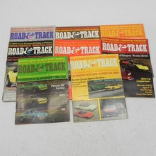 1974 ROAD AND TRACK MAGAZINE LOT OF 8 ISSUES RACING PERFORMANCE CARS REVIEWS picture