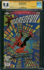 DAREDEVIL #186 ⭐ CGC 9.8 SS SIGNED by FRANK MILLER ⭐Stilt-Man Marvel Comic 1982 picture