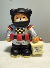 Vintage 1997 Lucy and Me Enesco Lucy Rigg Rocket Bear Trick or Treat Halloween  picture