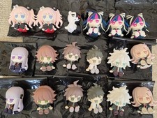 Danganronpa Rubber Figure Lot Jitot 18pcs Collectible Set Official DAISO picture