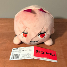 SEGA Chainsaw Man Power Nesoberi Lay-Down Plush Official Prize picture