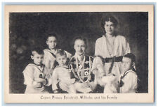 Germany Postcard Crown Prince Friedrich Wilhelm and His Family c1920's picture