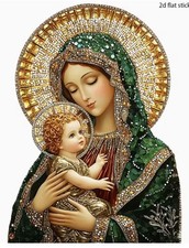 Blessed Mother with Child Vinyl  Sticker,  New #Gftshp-256 picture
