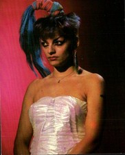 Nina Hagen Chanteurs No 8 - Singer Photo Postcard - Editions Nugeron 1980s picture