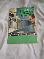 Vintage Booklet Norton The ABC Of Surface Grinding 1952 picture