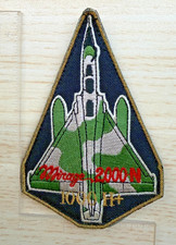 USAF Mirage 2000N Fighter Jet 1000 Hr Military Aviation Embroidered Patch picture