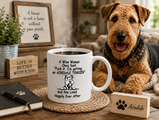 Airedale Terrier Dog,Waterside Terrier,Airedale King,Bingley Terrier,Cup,Mugs picture