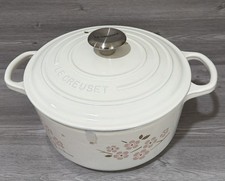 Le Creuset Limited Edition Sakura Dutch Oven 24cm White 42L picture