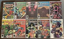Fantastic Four Comic Lot (10)  2 Key Issues: #189, 260, 268-272, 275, 338, 344 picture