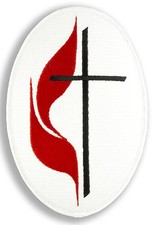 United Methodist Church Large Patch 5.25
