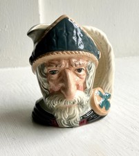 Vintage Royal Doulton Don Quixote Toby Jug Small 4.25” Mug D6460 1956 picture